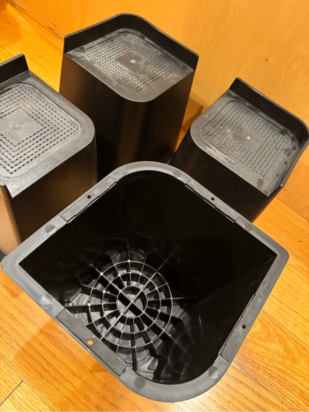 Black Furniture Riser Lifts - 8”: Heavy Duty: Set of 4: oversized - Picture 5 of 6
